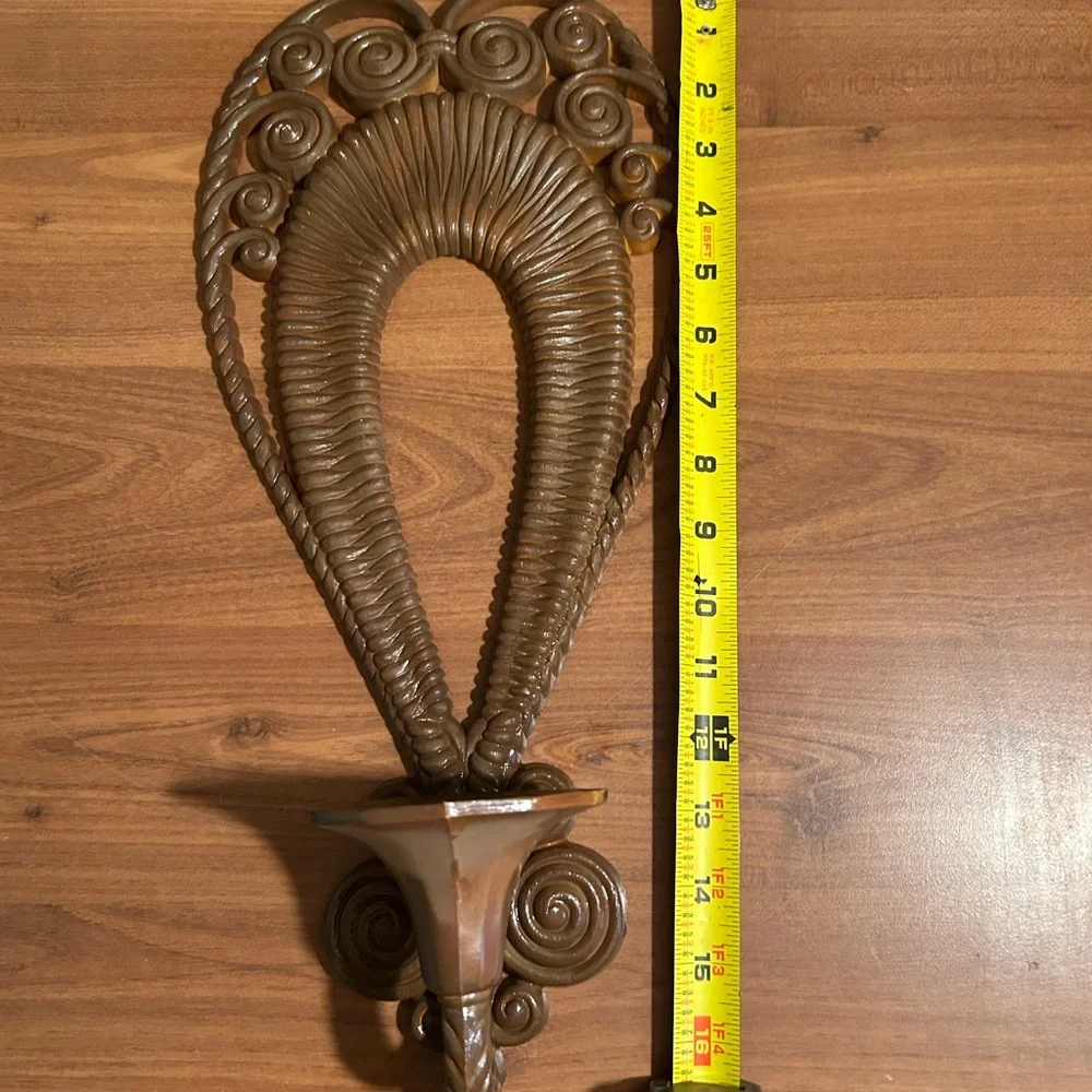 Vintage Burwood Brown Decorative Wall Sconce Accent for Home Wall Decor